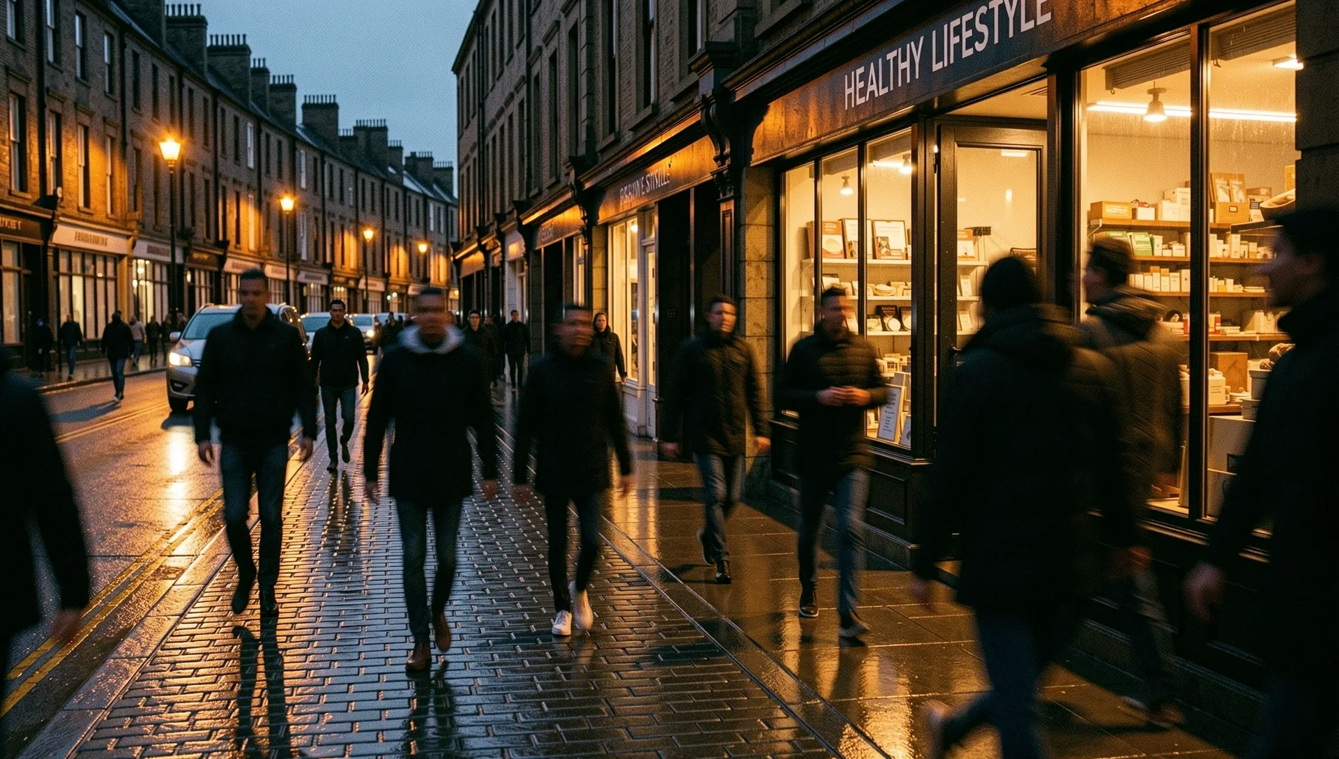 The rhythmic motion of Belfast city life